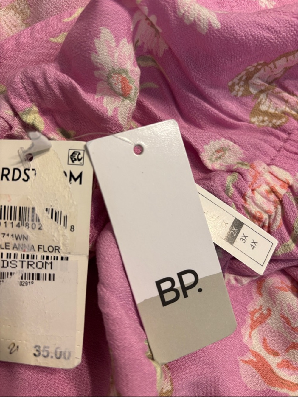 BP Plus Tank Floral Romper - Picture 8 of 8